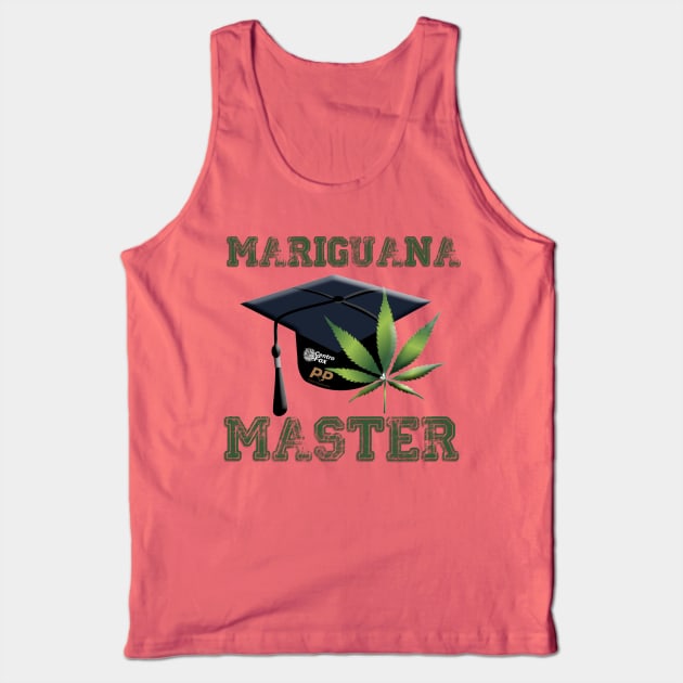 MARIGUANA MASTER Tank Top by Pobre Payasuelos